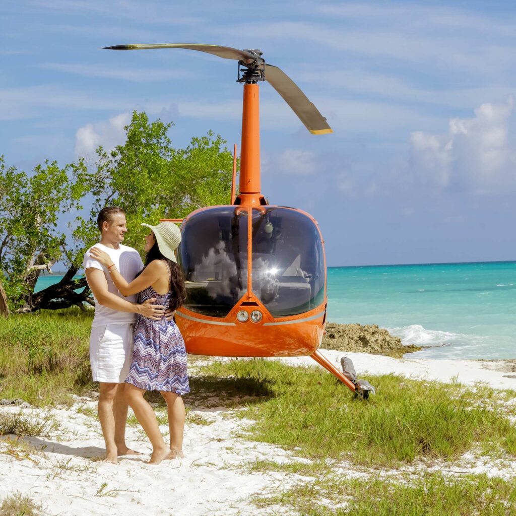 discover helicopter in Punta Cana