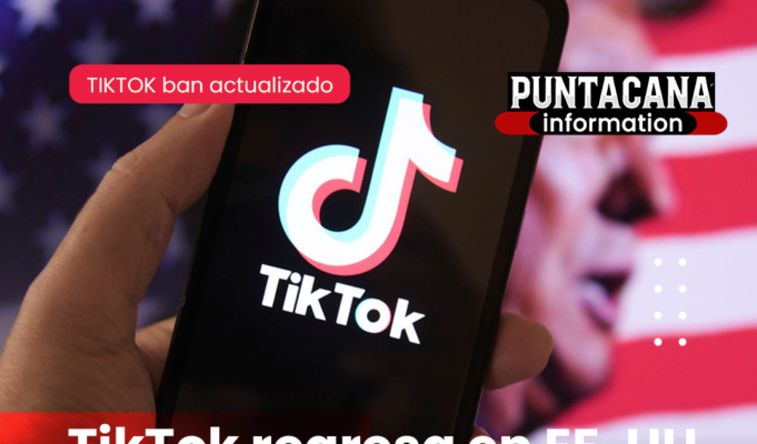TikTok regresa en EE. UU.
