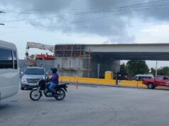 Avanza paso a desnivel en Punta Cana en tiempo récord