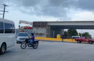 Avanza paso a desnivel en Punta Cana en tiempo récord