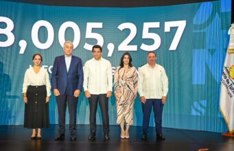 RD recibió 8 millones de visitantes enero-agosto 2025 RD recibió 8 millones de visitantes enero-agosto 2025