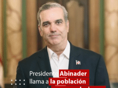 Presidente Abinader llama a la población a seguir recomendaciones oficiales por lluvias Presidente Abinader llama a la población a seguir recomendaciones oficiales por lluvias