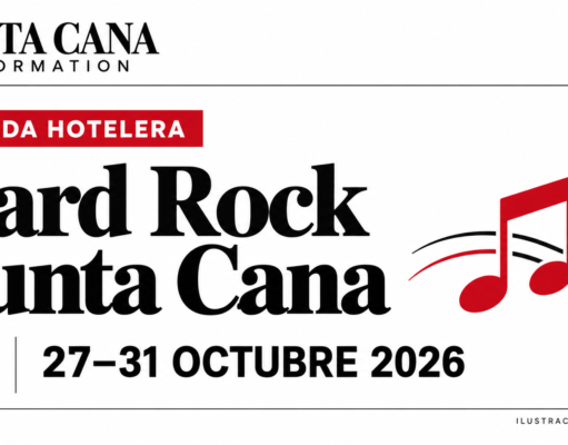 Hard Rock Punta Cana: agenda de espectáculos del 27 al 31 de octubre Ilustración editorial: agenda de Hard Rock Punta Cana del 27 al 31 de octubre de 2026; no es una fotografía de los eventos.