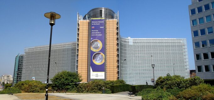 Comisión Europea — edificio Berlaymont — archivo 2006 Sede de la Comisión Europea en el edificio Berlaymont de Bruselas