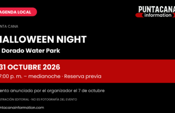 El Dorado anuncia Halloween Night para el 31 de octubre en Punta Cana Ilustración editorial: Halloween Night en El Dorado Water Park, anunciado para el 31 de octubre de 2026.