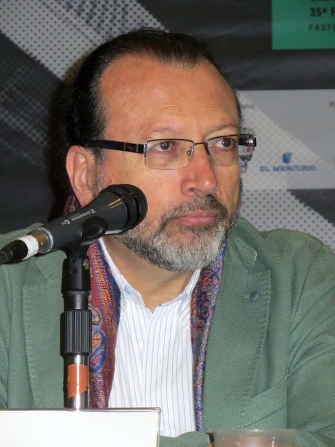 William Ospina — FILSA — archivo 2015 William Ospina en FILSA 2015, fotografía de archivo