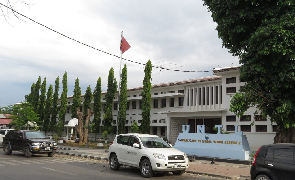Edificio de la Universidad Nacional de Timor Lorosa’e en Dili